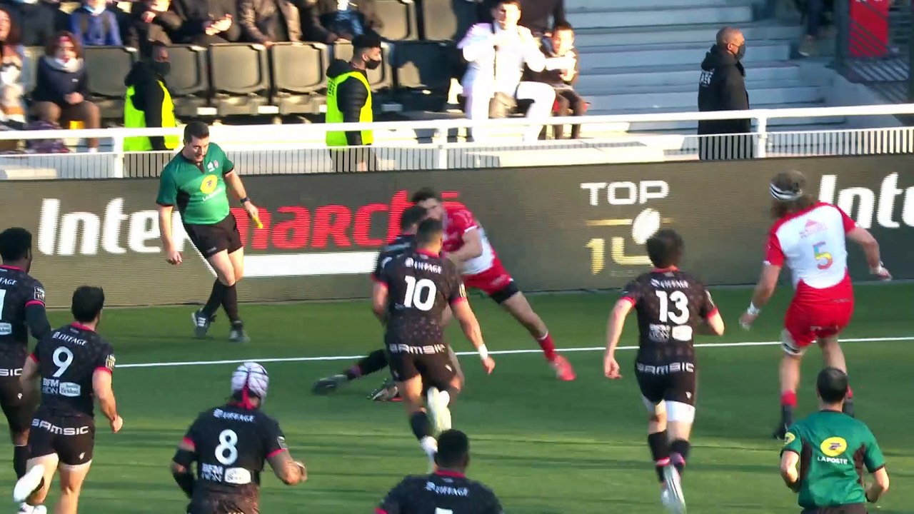 TOP 14 - Essai de Yanis CHARCOSSET (LOU) - LOU...