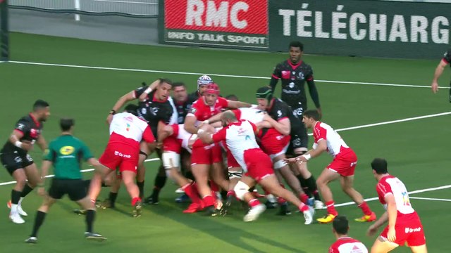 TOP 14 - Essai de Bastien SOURY (BO) - LOU RUGBY - Biarritz Olympique - J19 - Saison 2021/2022