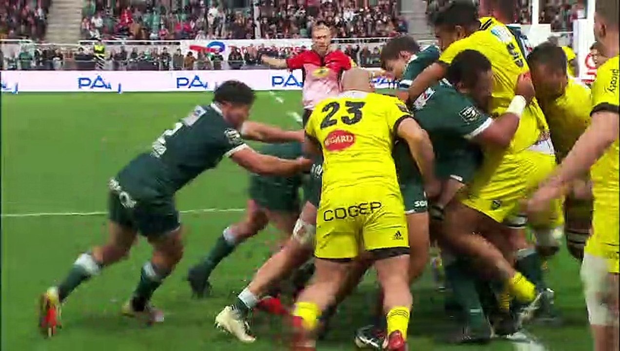 TOP 14 - Essai de Jordan JOSEPH (SP) - Section Paloise - Stade Rochelais - J19 - Saison 2021/2022