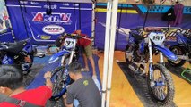 Mengintip Paddock para pembalap Nasional MTC Lampung timur part 3