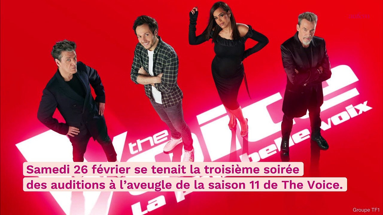 The Voice : Amel Bent recadre un candidat à la fin de sa prestation