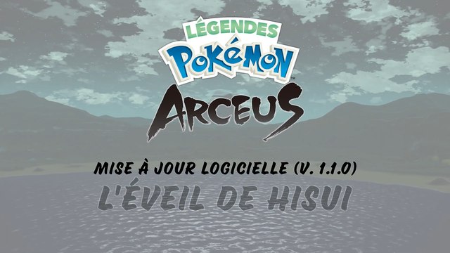 Mise à jour Légendes Pokémon Arceus : toutes les nouveautés apportées