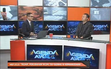 WEF2018: Trump, perubahan iklim, isu global & kemanusiaan