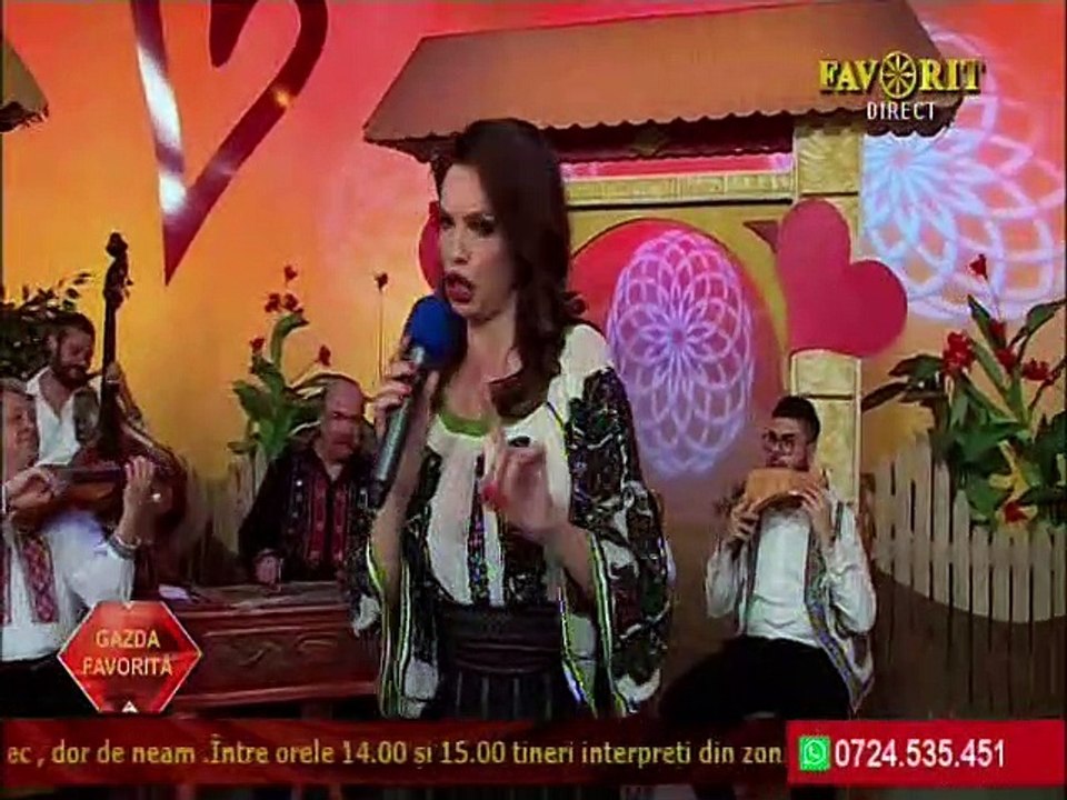 CRISTINA SPATAR - Frumos mai canta merlita (Gazda Favorita) 24.februarie.2022