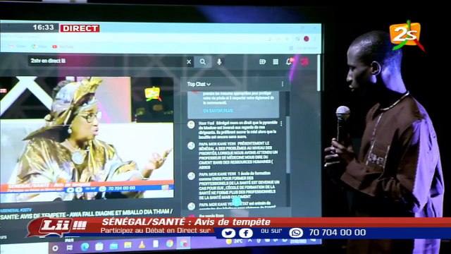 LII: SENEGAL/SANTE: AVIS DE TEMPETE - AWA FALL DIAGNE ET MBALLO DIA THIAM / DIM 27 FEV 2022