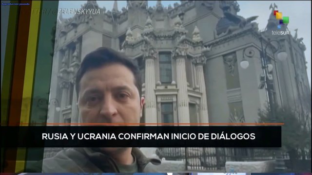 teleSUR Noticias 11:30 27-02: Rusia y Ucrania confirman inicio de diálogos