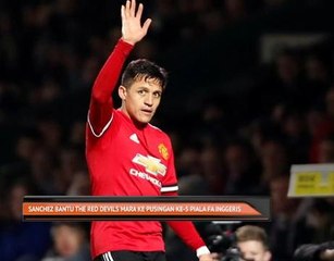 Sanchez bantu The Red Devils mara ke pusingan ke-3 Piala FA Inggeris