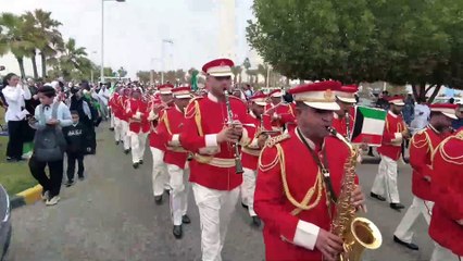 Kuveyt'te Ulusal Gün kutlaması için hava gösterisi düzenlendi