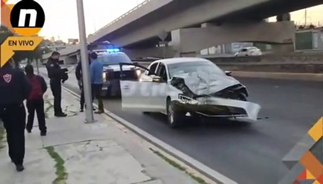 Conductor detenido tras intentar huir de sitio donde colisionó