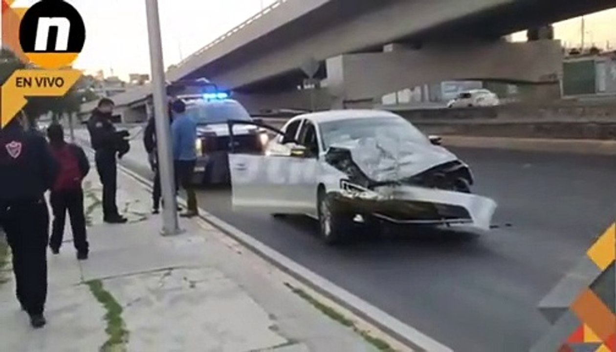 Conductor detenido tras intentar huir de sitio donde colisionó