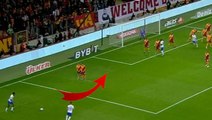 Kimse kaleye vurmasını beklemiyordu! Gedson Fernandes'ten Galatasaray'a yılın golü