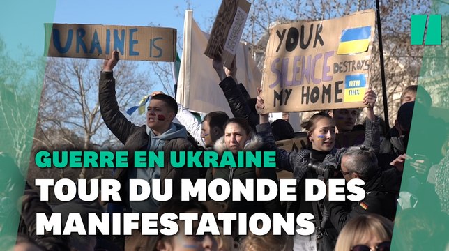 Guerre en Ukraine: Berlin, Prague, Tokyo... Le monde entier manifeste