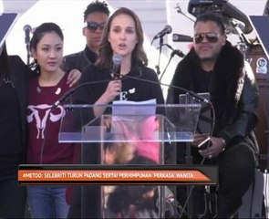 #MeToo: Selebriti turun padang sertai perhimpunan 'perkasa' wanita