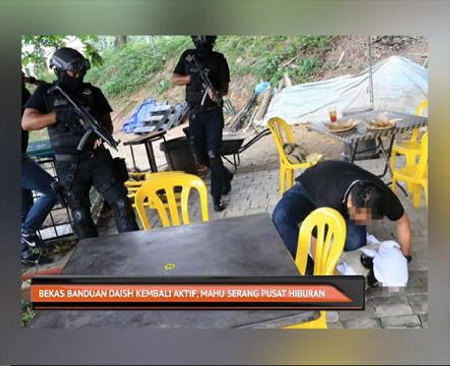 Bekas banduan Daish kembali aktif, mahu serang pusat hiburan