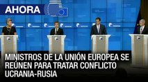 Ministros de la Unión Europea se reúnen para tratar conflicto de #Ucrania - #Rusia - #27Feb - Ahora