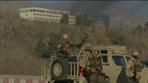 Afghan Special Forces battle to regain control of Kabul hotel