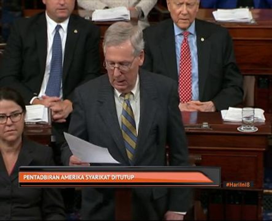 Pentadbiran Amerika Syarikat ditutup