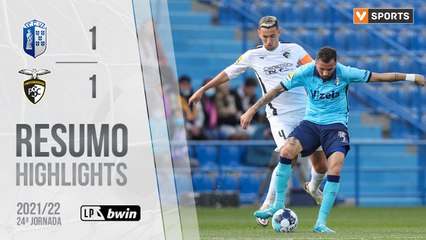 Highlights: FC Vizela 1-1 Portimonense (Liga 21/22 #24)
