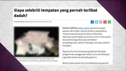 Kenapa anak seni sering dikaitkan dengan dadah