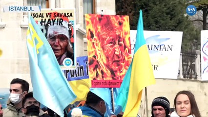 İstanbul’daki Rusya Karşıtı Protestolar Devam Ediyor