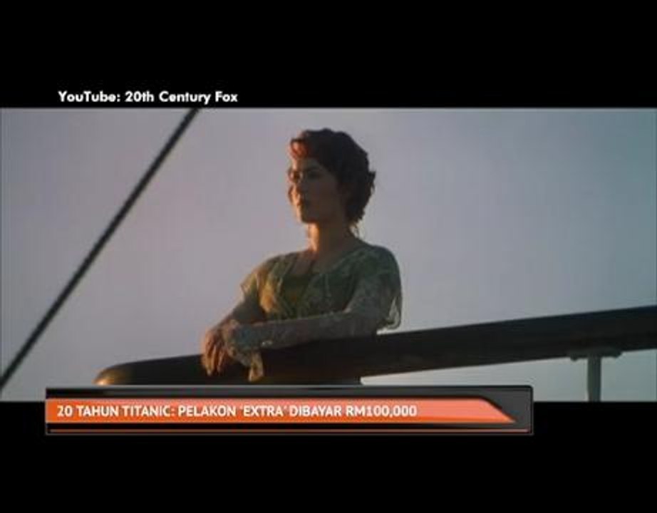20 Tahun Titanic: Pelakon 'extra' dibayar RM100,000