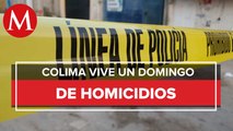 En 24 horas 2 muertos y 3 heridos en diferentes hechos en Colima