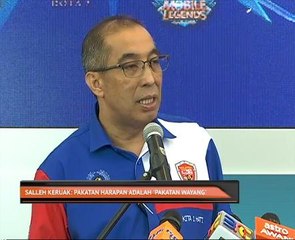 Salleh Keruak: Pakatan Harapan adalah "Pakatan Wayang"