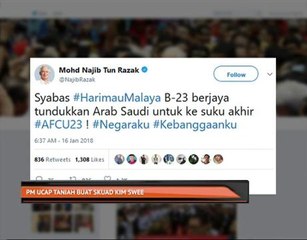 PM ucap tahniah kepada skuad Kim Swee