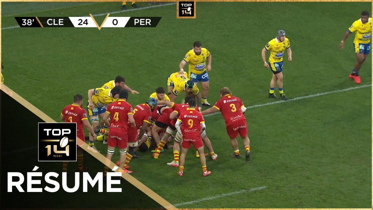 TOP 14 - Résumé ASM Clermont-USA Perpignan: 52-12 - J19 - Saison 2021/2022