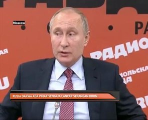 Rusia dakwa ada pihak sengaja lancar serangan dron