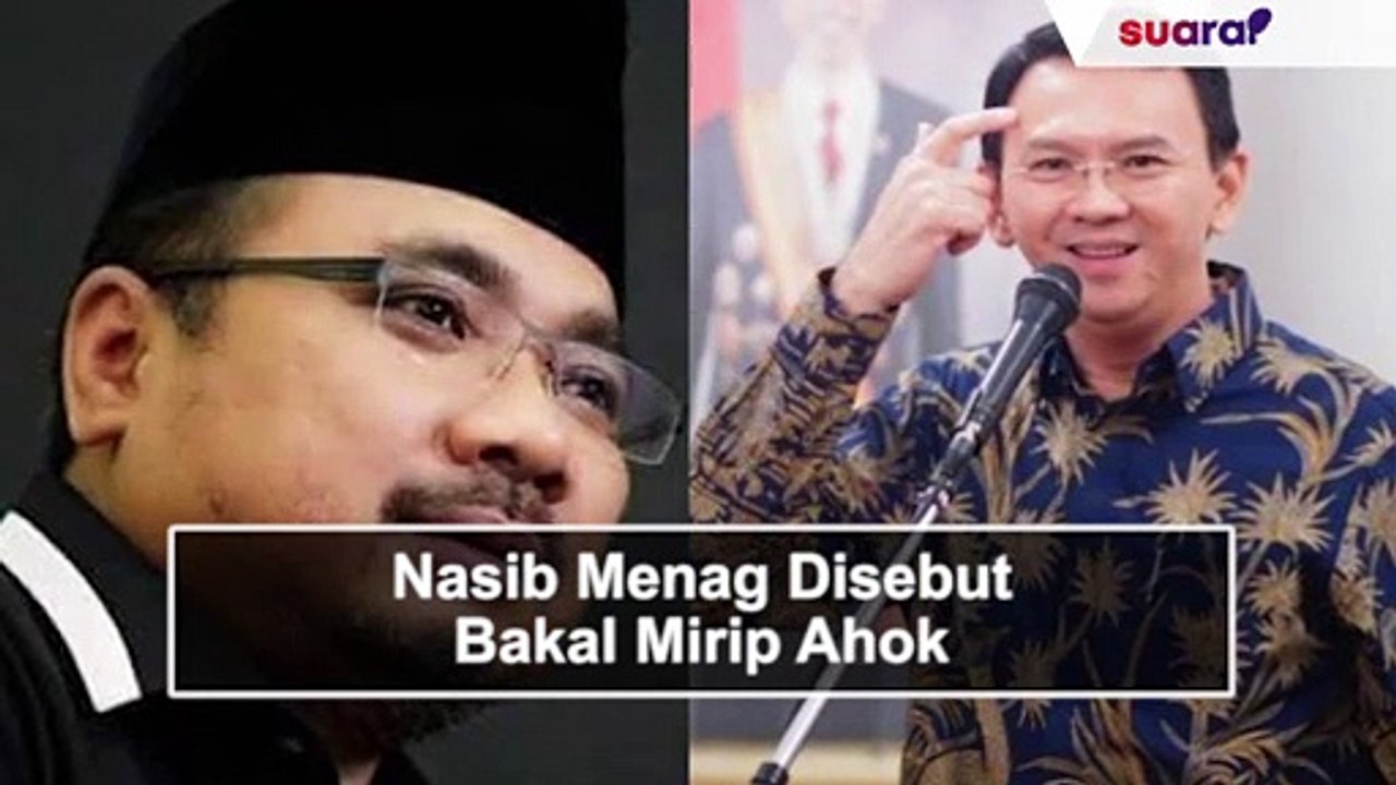 Bandingkan Suara Azan dengan Gonggongan Anjing, Nasib Menag Yaqut Bakal Mirip Ahok