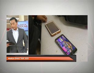 Tua tak sedar diri, rindu berjudi