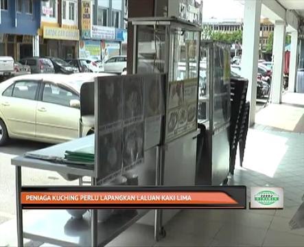 Bicara Sarawak: Peniaga Kuching perlu lapangkan laluan kaki lima