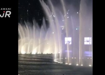 #AWANIJr:  Kembara Dunia Dubai (1) The Dancing Fountion