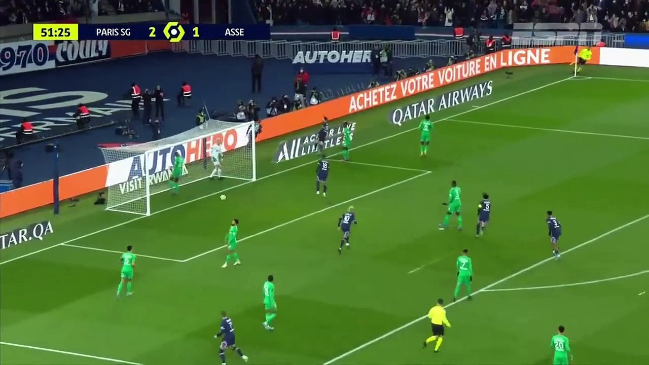 Assistência de Mbappé | PSG x SAINT-ÉTIENNE, 27/02/22