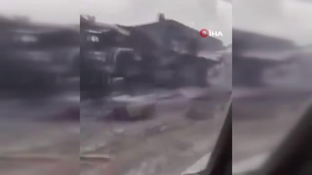 Son dakika haberleri | Ukrayna Savunma Bakanlığı: Bayraktar TB2 SİHA'lar Rus konvoyunu vurdu