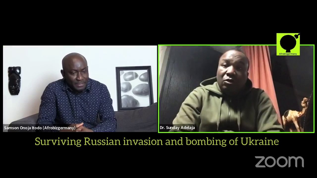 Dr. Sunday Adelaja: Escaping Russia invasion and bombing of Ukraine