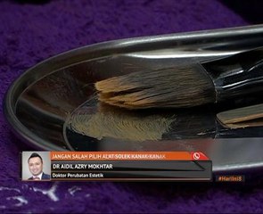Jangan salah pilih alat solek kanak-kanak