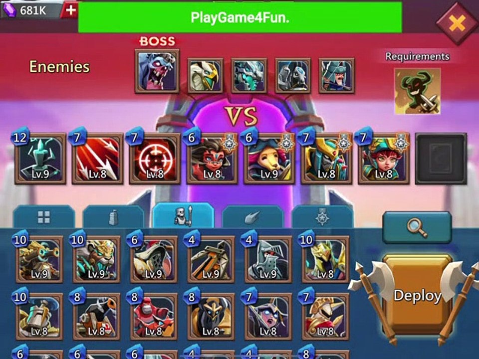 Lords Mobile - Vergeway - Chapter 10 Stage 2