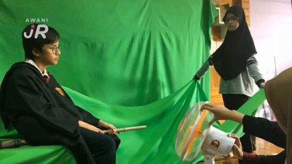 #AWANIJr: Behind The Scenes Harry Potter Malaysia
