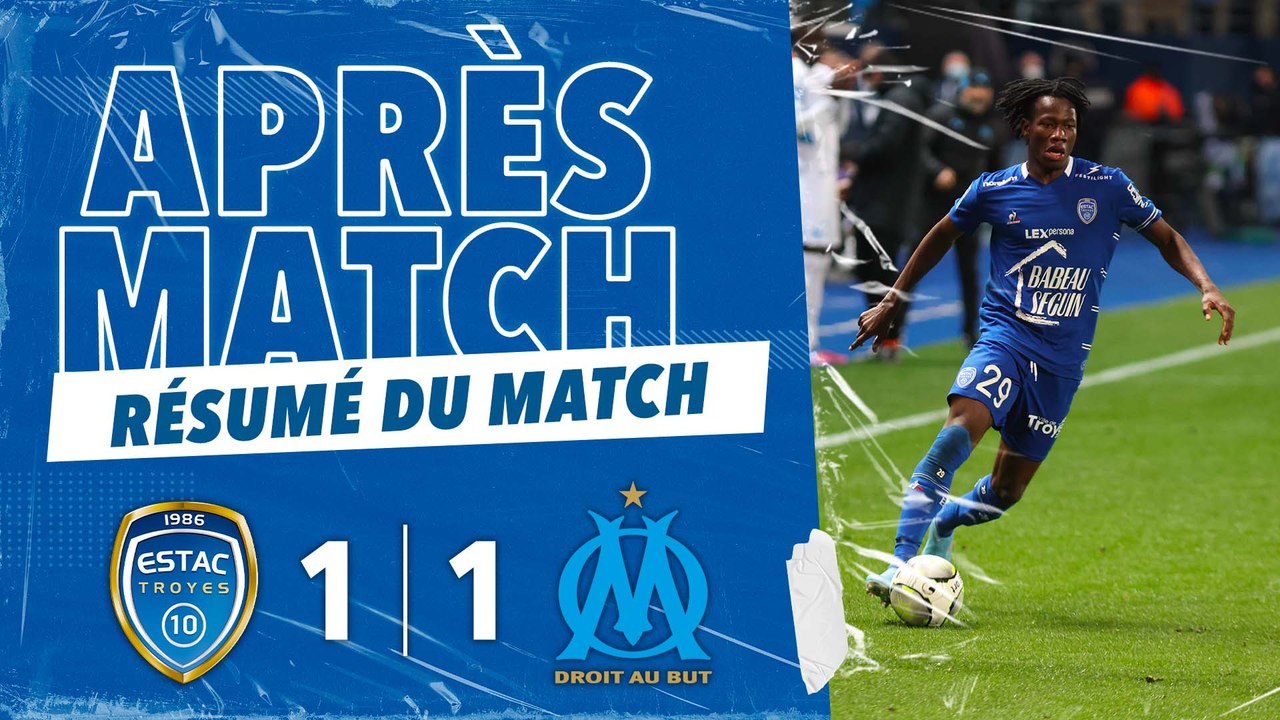 ESTAC 1-1 OM | Résumé du match