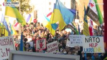 بدون تعليق: مئات الآلاف يتظاهرون في أوروبا ضد غزو روسيا لأوكرانيا