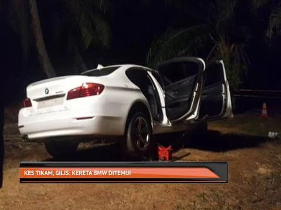 Kes tikam, gilis: Kereta BMW ditemui