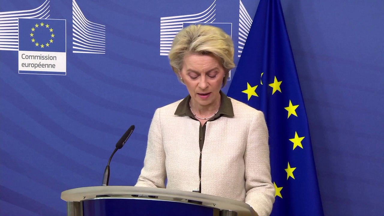 Von der Leyen: 450 Millionen Euro für Waffen an die Ukraine