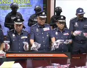 Sindiket pengedaran dadah berjaya ditumpaskan