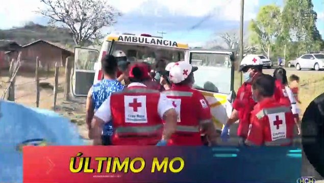 Brutal accidente vial deja varias personas heridas en el kilómetro 22 de la carretera hacia Olancho