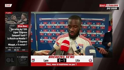 Ndombélé : « Je ne comprends pas la décision de l'arbitre » - Foot - OL