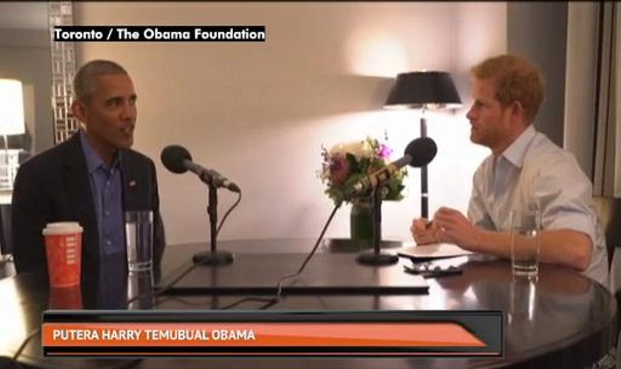 Putera Harry temubual Obama