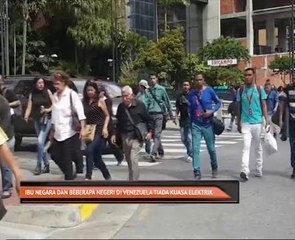 Ibu negara dan beberapa negeri di Venezuela tiada kuasa elektrik