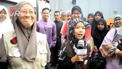 #AWANIJr: Nasihat Dr Fauziah Hasan - We support Gaza
